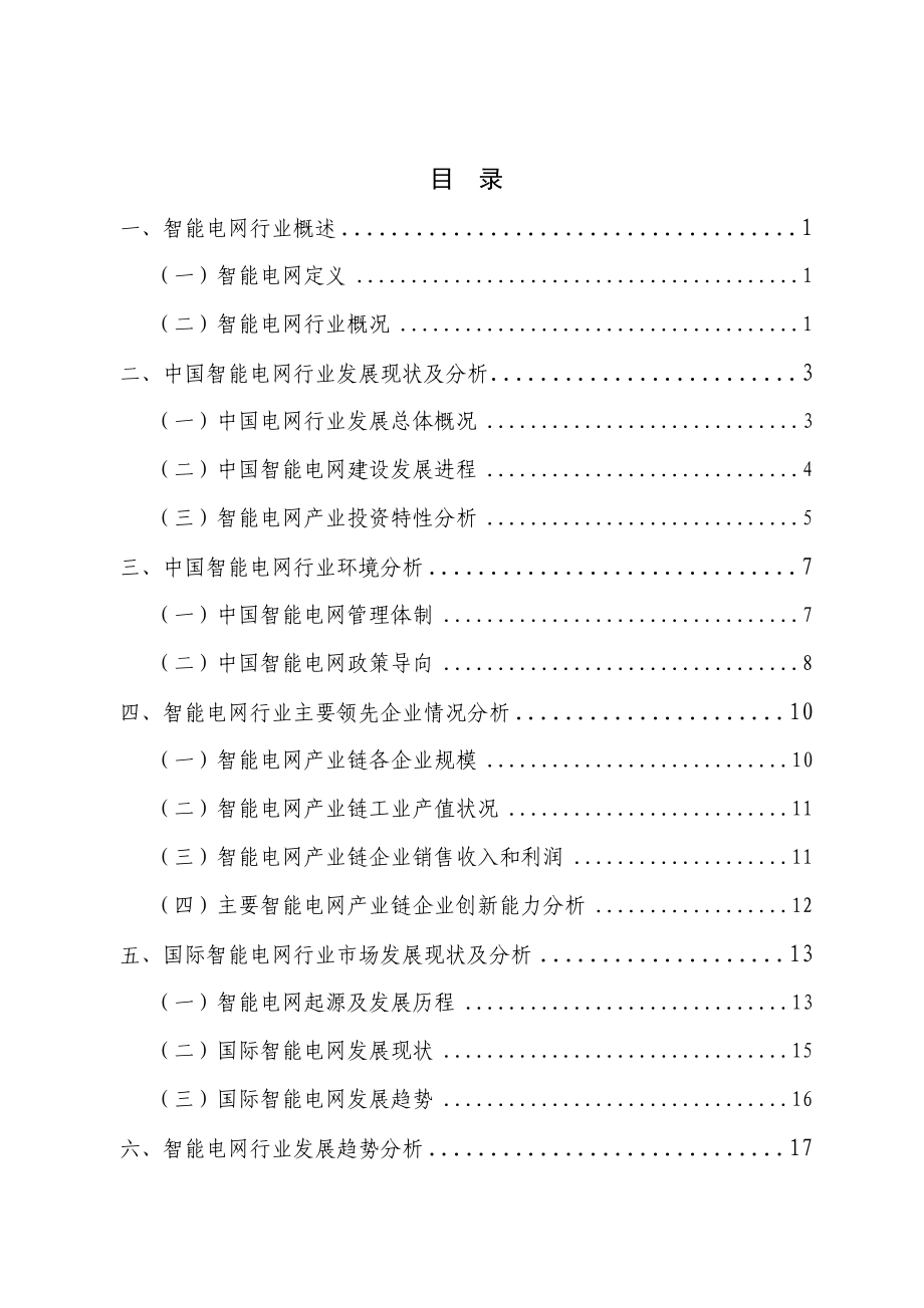 智能电网行业市场情况及发展趋势分析报告.doc_第2页