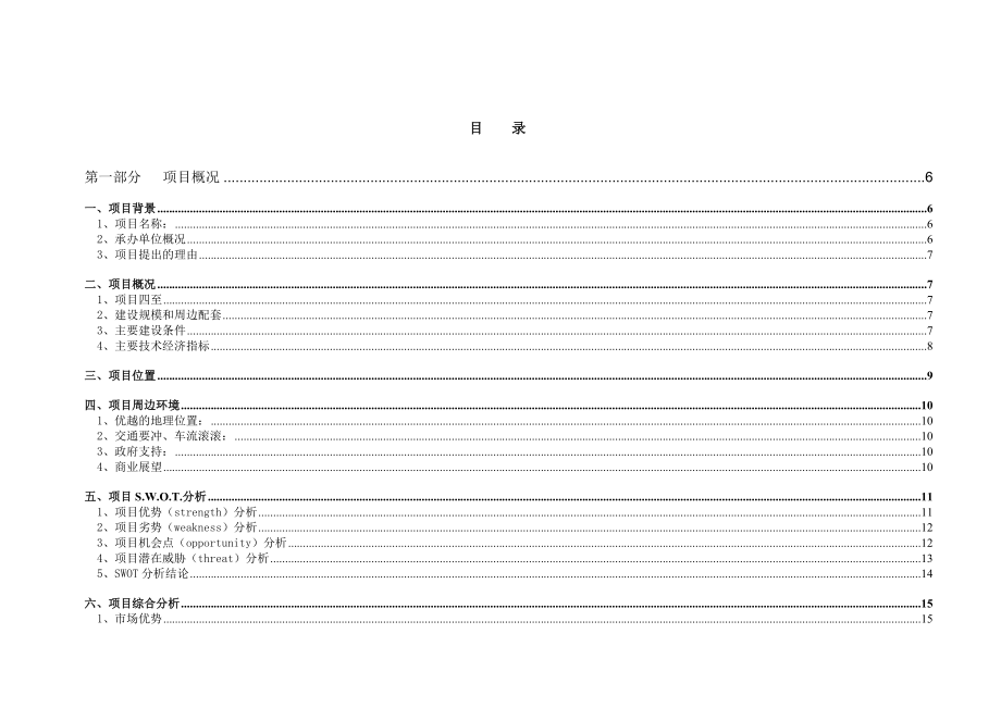 西平国际商贸城项目可行性分析报告1.doc_第2页