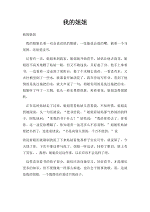 我的姐姐(1).docx