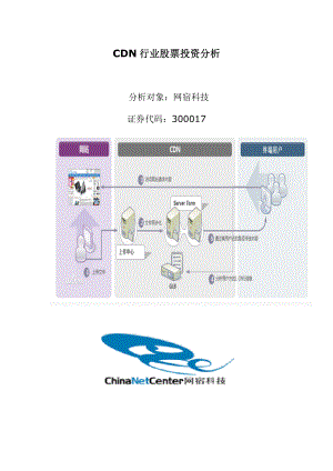 CDN行业股票投资分析.doc