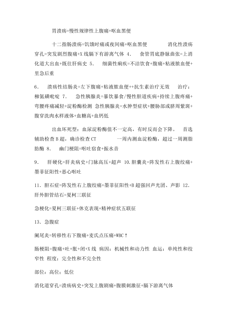 病史采集和病例分析万能答题公式.docx_第2页