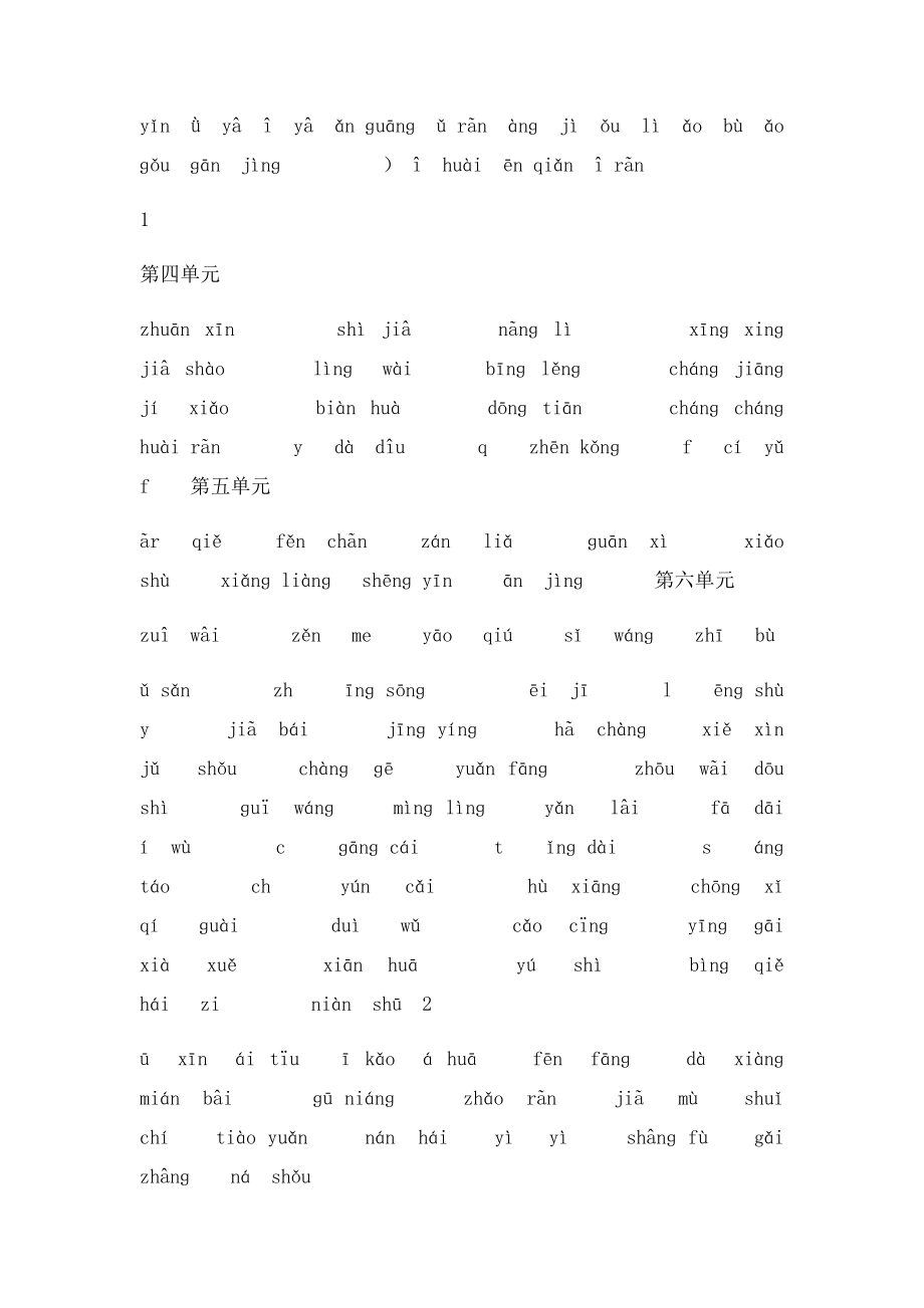 S二年级语文上册复习分类.docx_第2页