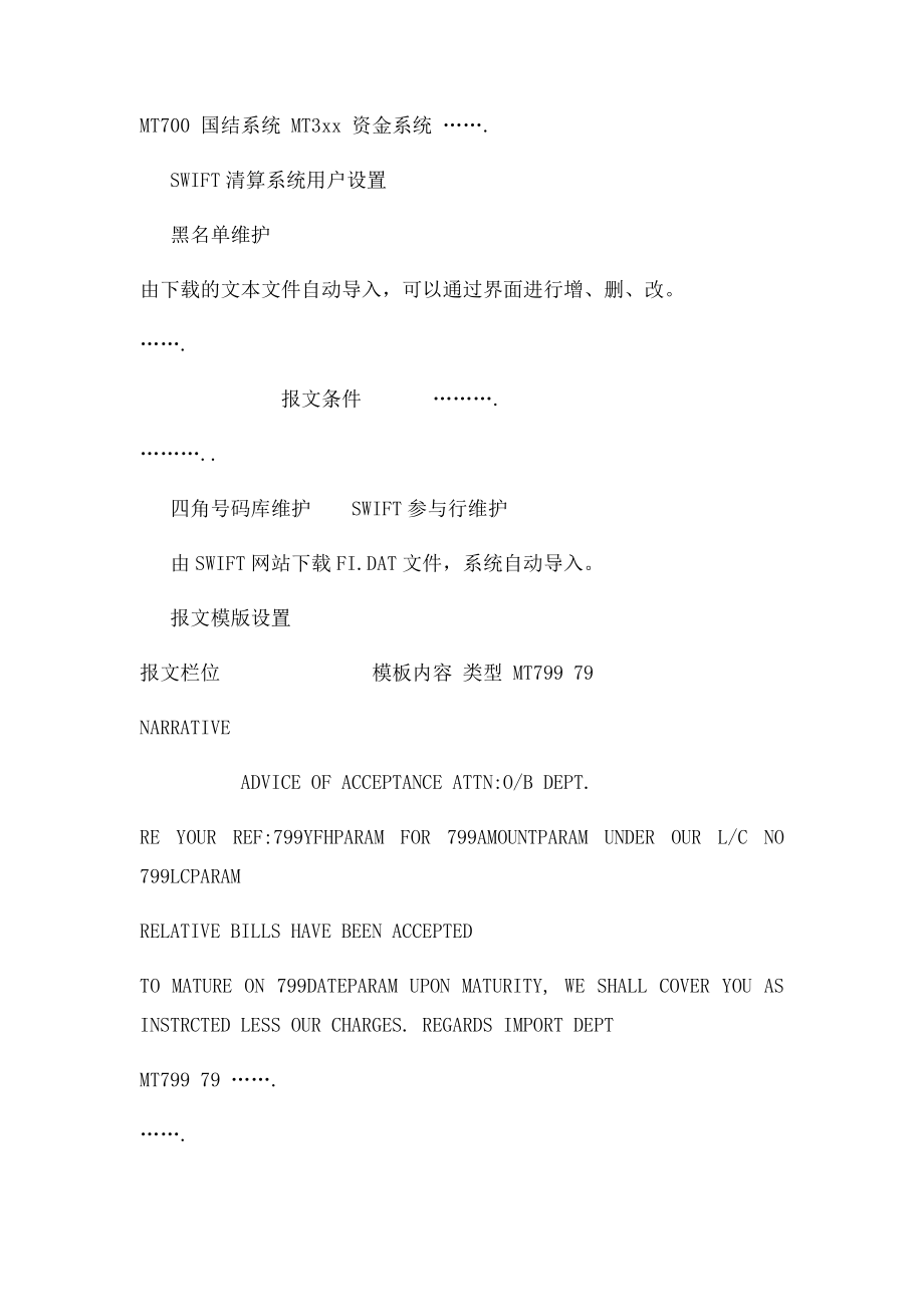 SWIFT清算系统功能说明书.docx_第3页