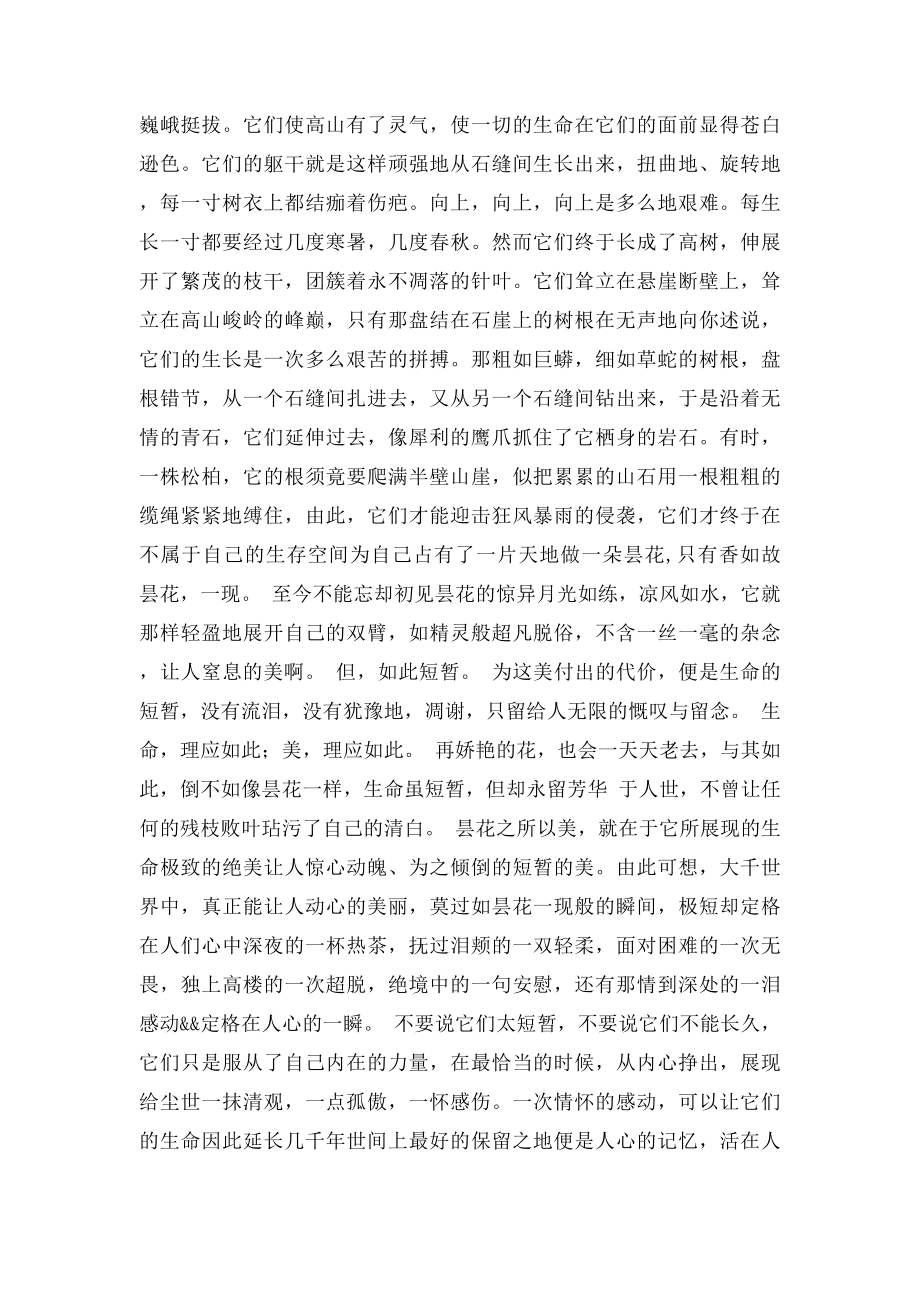 一篇托物言志的作文.docx_第2页