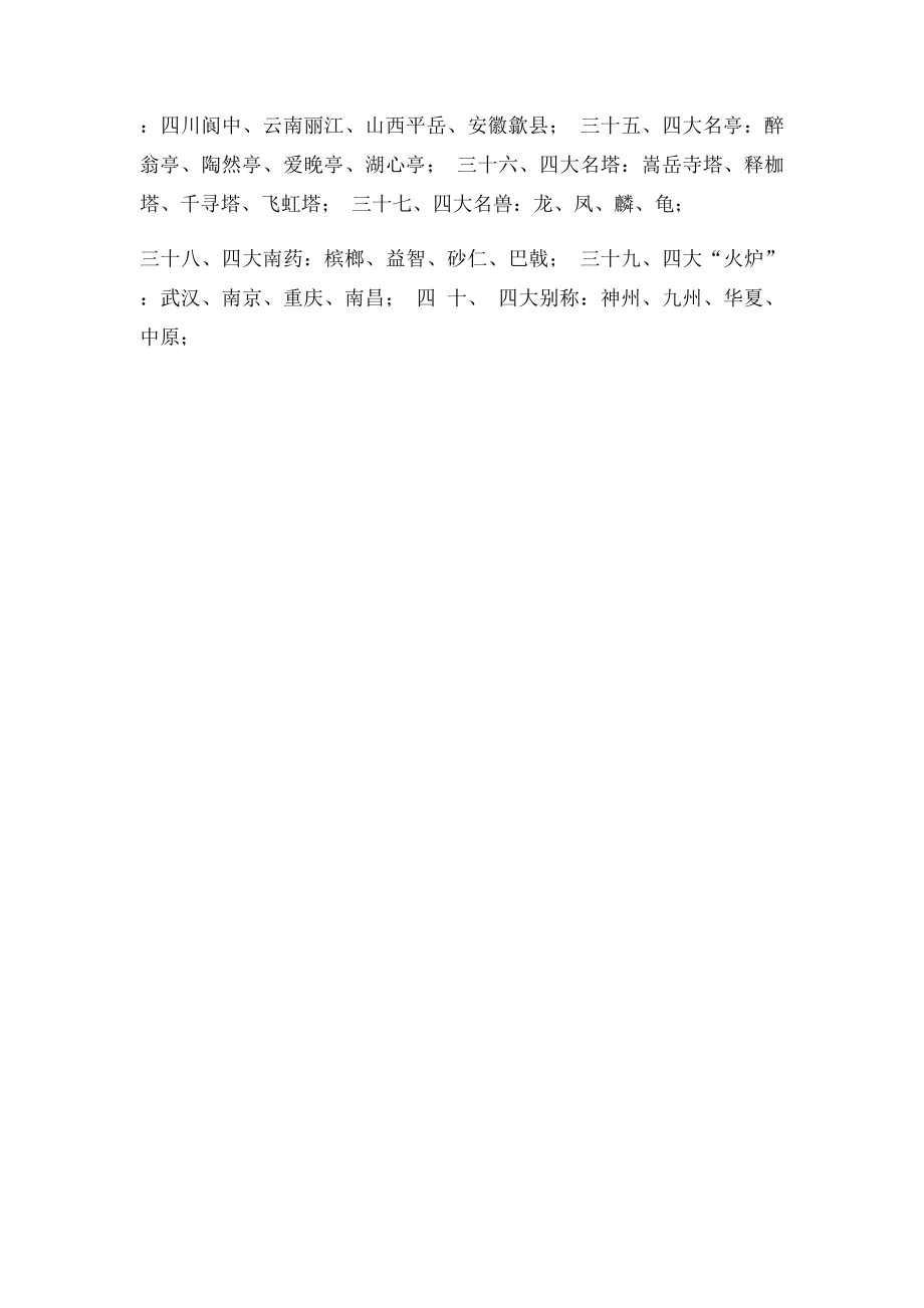 中国著名的40个四大是什么.docx_第3页