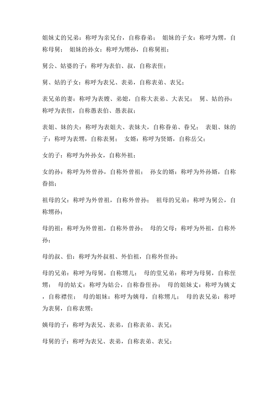 中国人的辈份排行亲戚称呼.docx_第3页