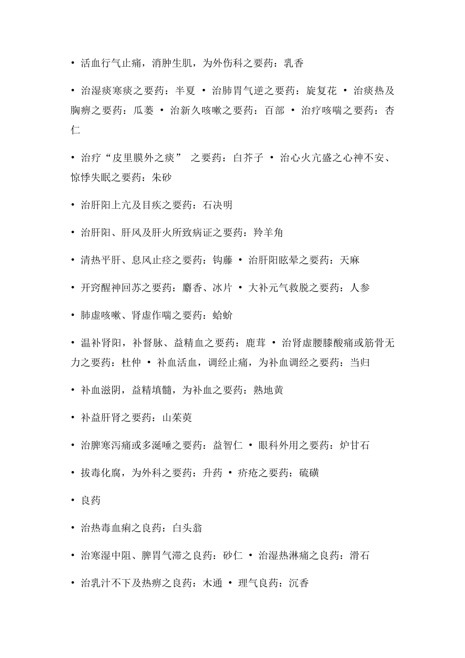 中医执业医师考试中药学知识点总结.docx_第3页