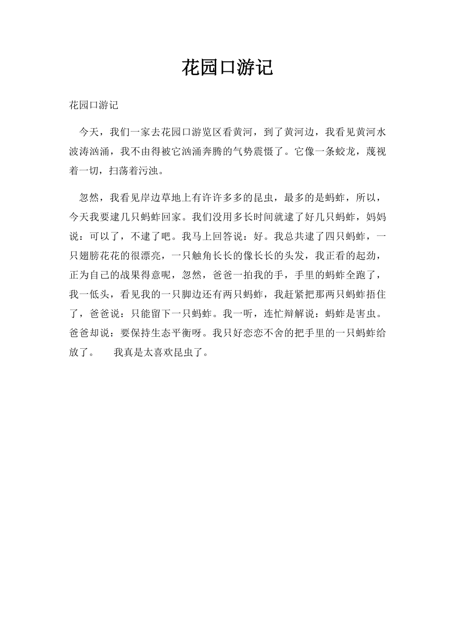 花园口游记.docx_第1页