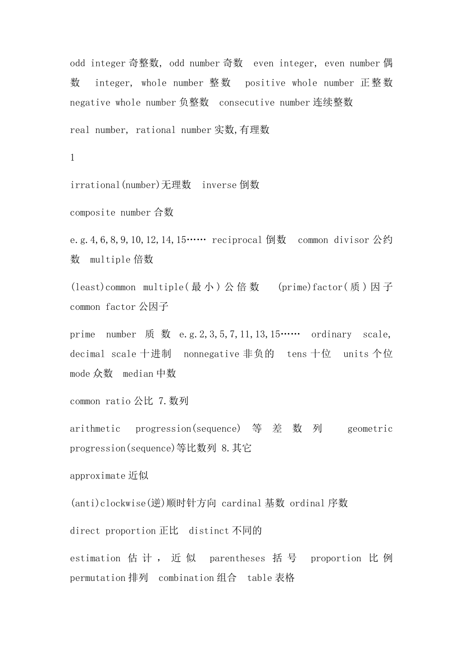 SAT考试 数学物理化学生物专业必备词汇.docx_第3页