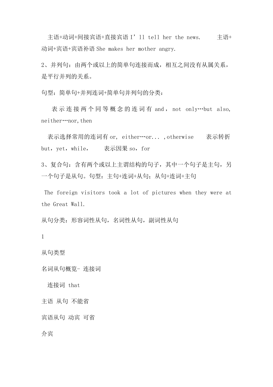 专题十五句子的种类和各种从句.docx_第2页