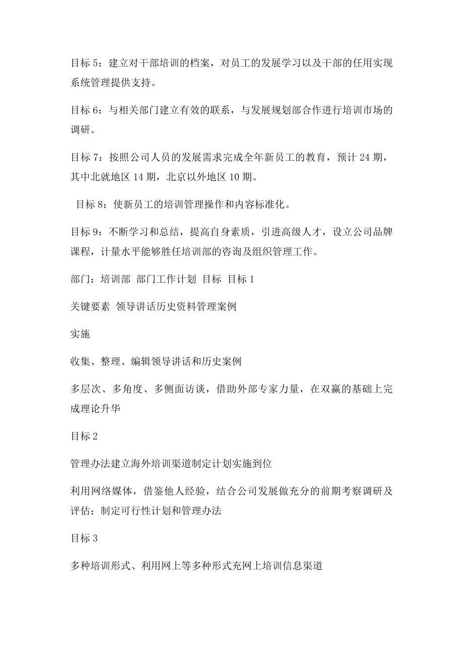 一个公司培训部的工作职责.docx_第2页