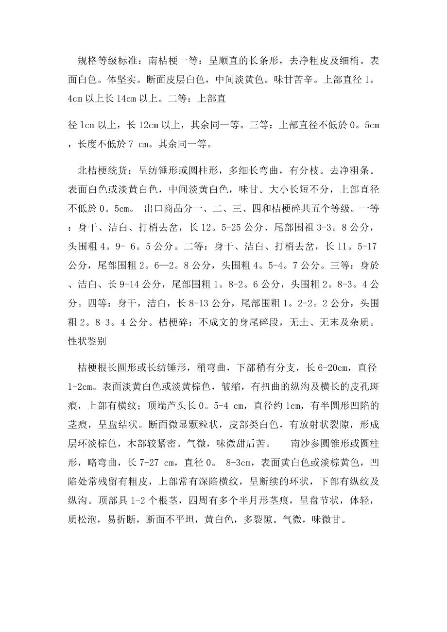 中药饮片桔梗的小知识与其伪品的鉴别.docx_第2页