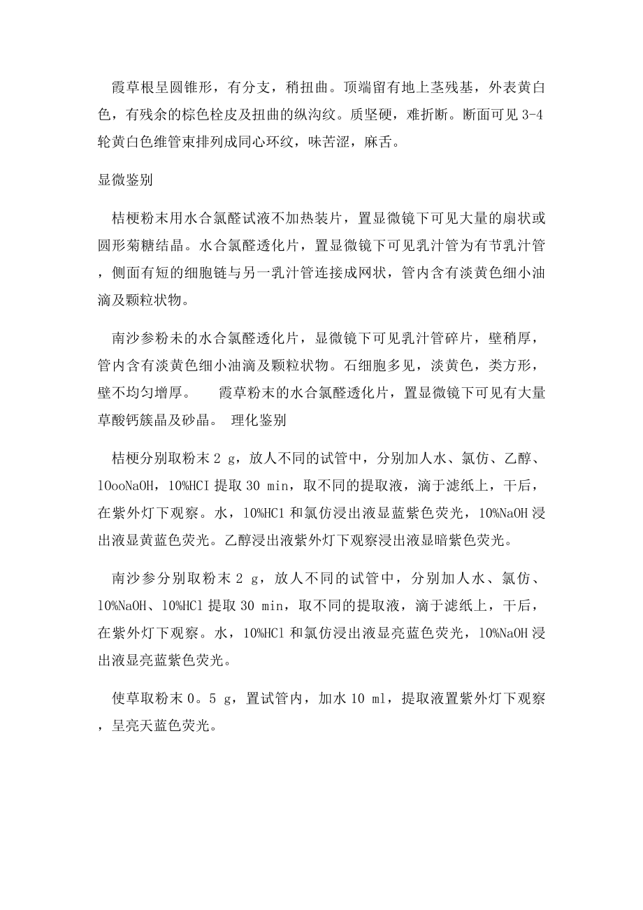 中药饮片桔梗的小知识与其伪品的鉴别.docx_第3页