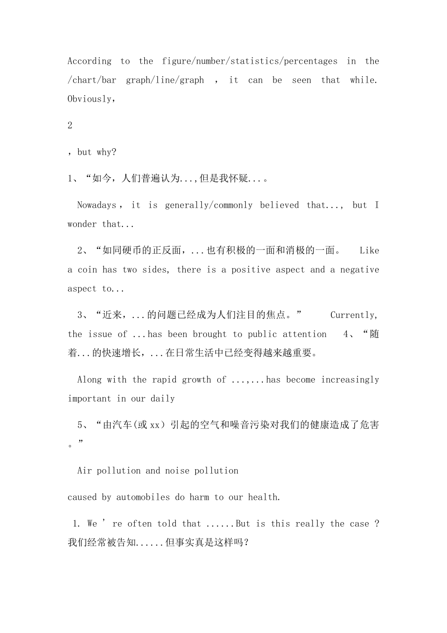 中考英语作文万能句子.docx_第3页