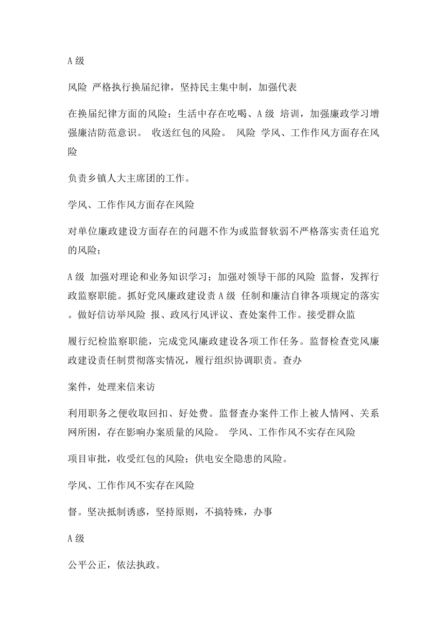 乡镇廉政风险防控一览表.docx_第3页