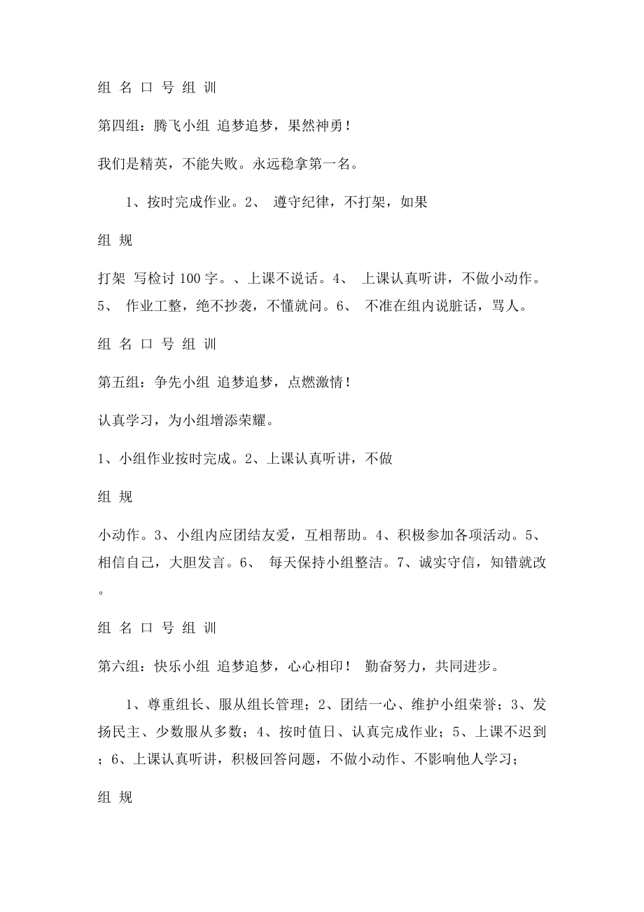 三班小组名称口号组训组规.docx_第2页