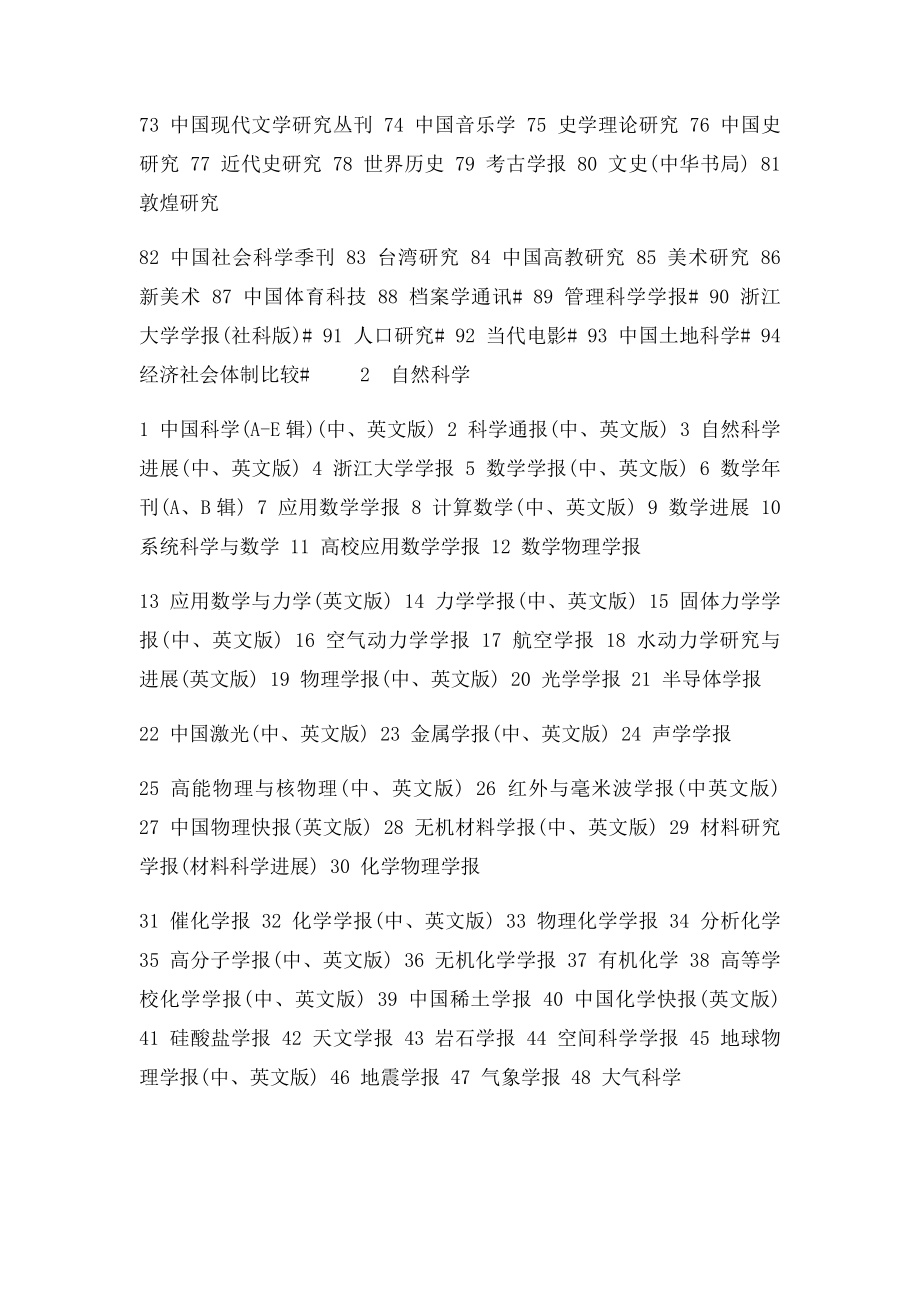 一级核心期刊.docx_第2页