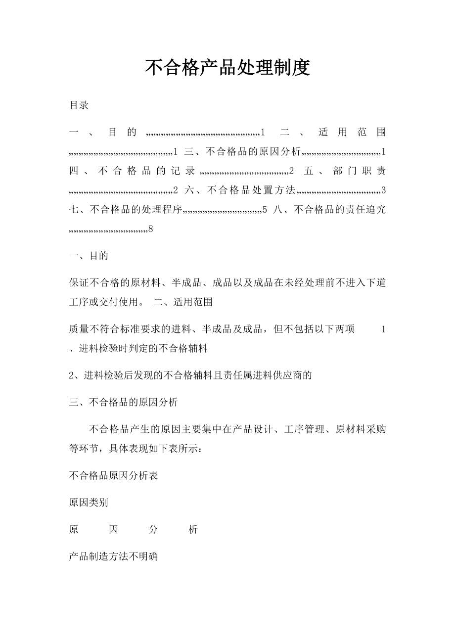 不合格产品处理制度.docx_第1页