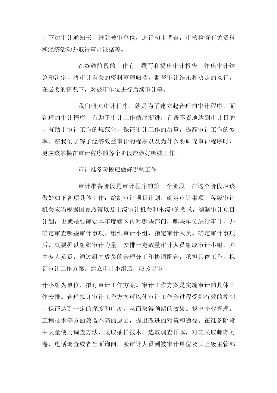 经济效益审计的程序和方法.docx_第3页