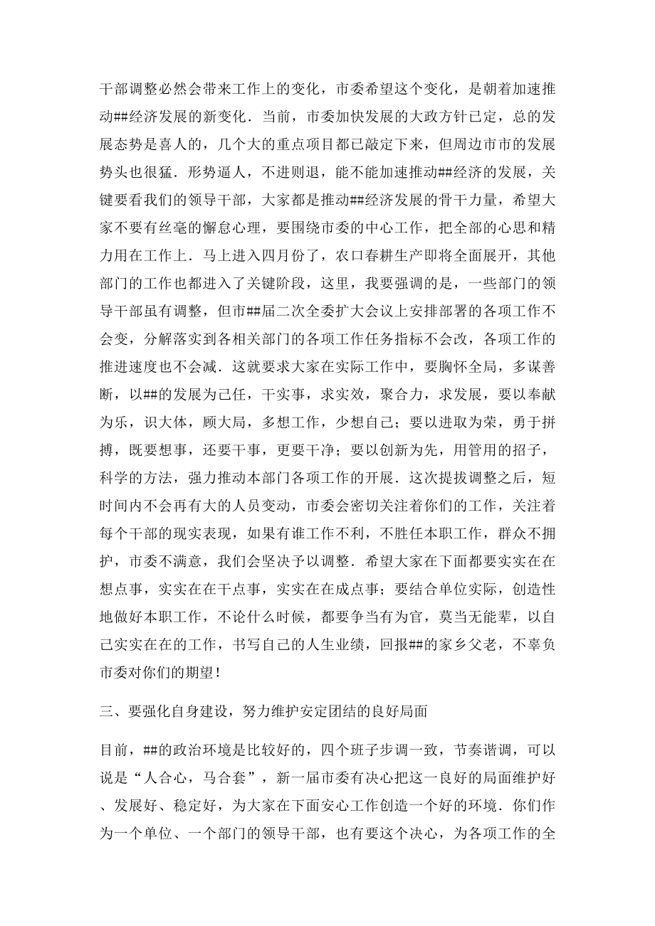 在新提拔领导干部集体谈话会上的讲话.docx_第2页