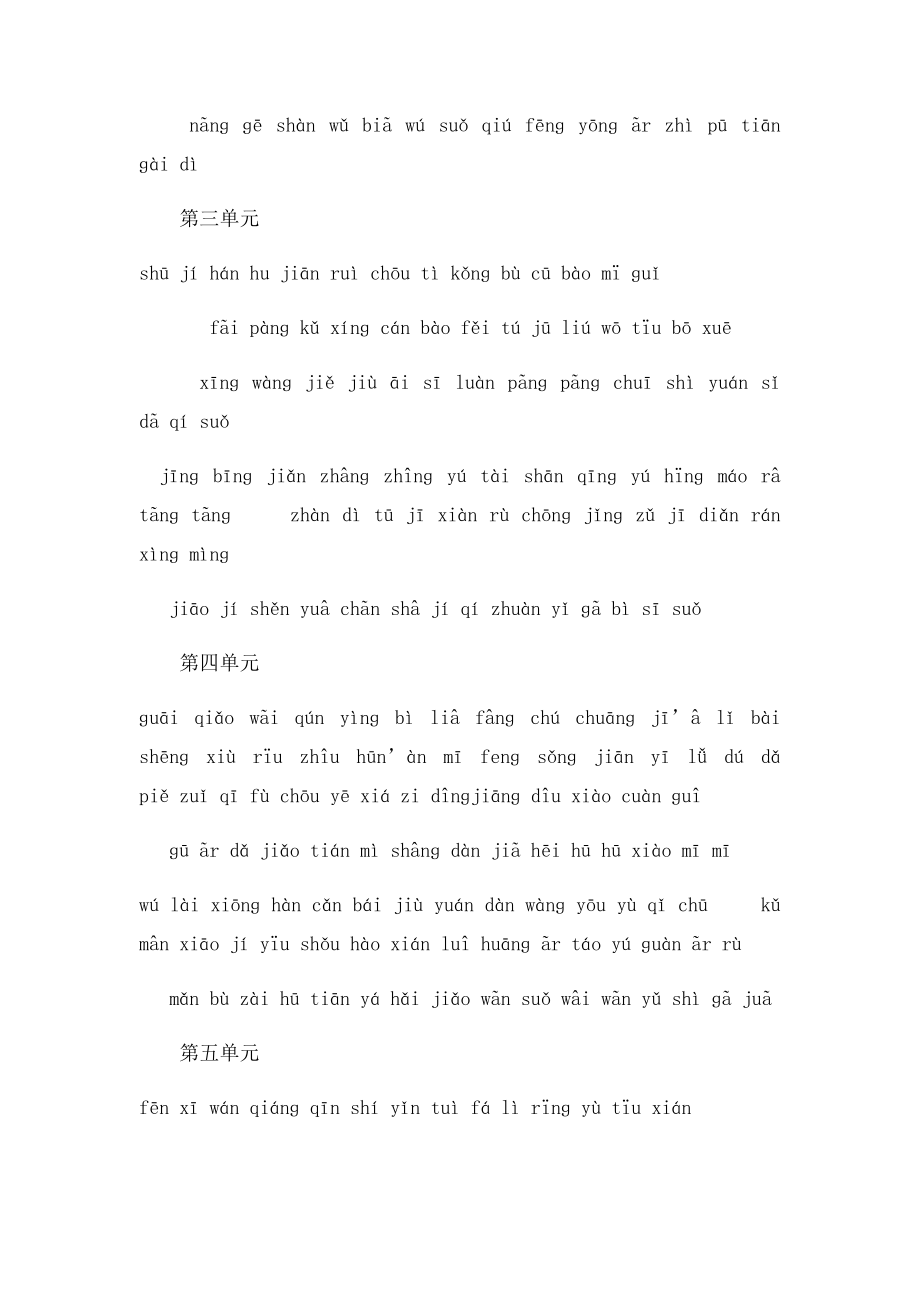 六年级下册语文看拼音写汉字.docx_第2页