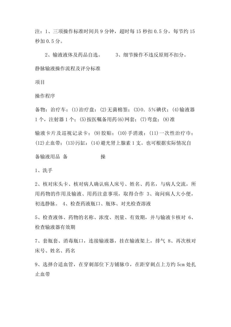 卧床病人更换床单操作评分.docx_第3页