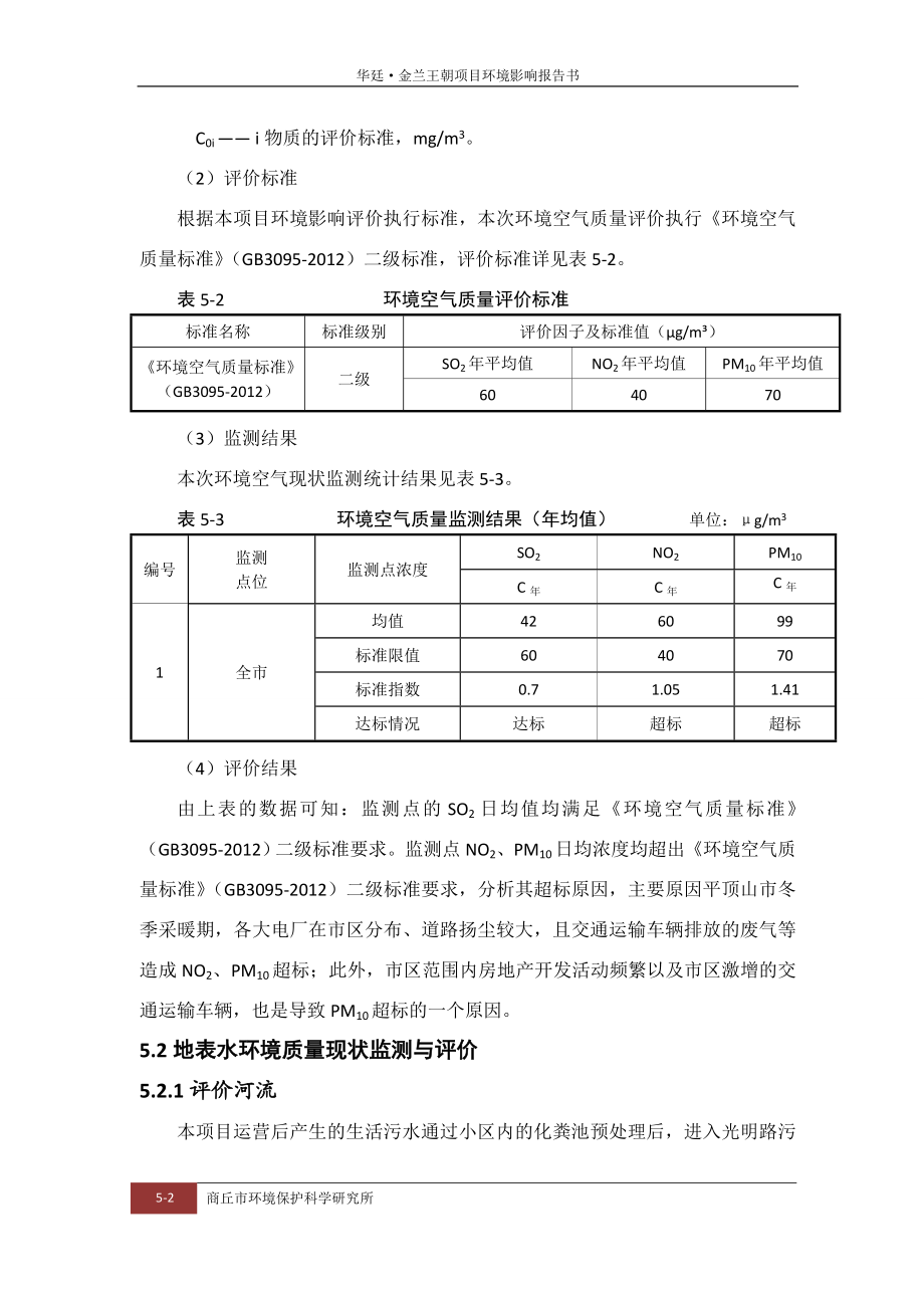 环境影响评价报告公示：华廷金兰王朝环境质量现状监测与评价环评报告.doc_第2页