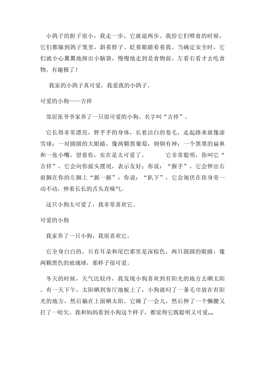 可爱的小仓鼠(2).docx_第2页