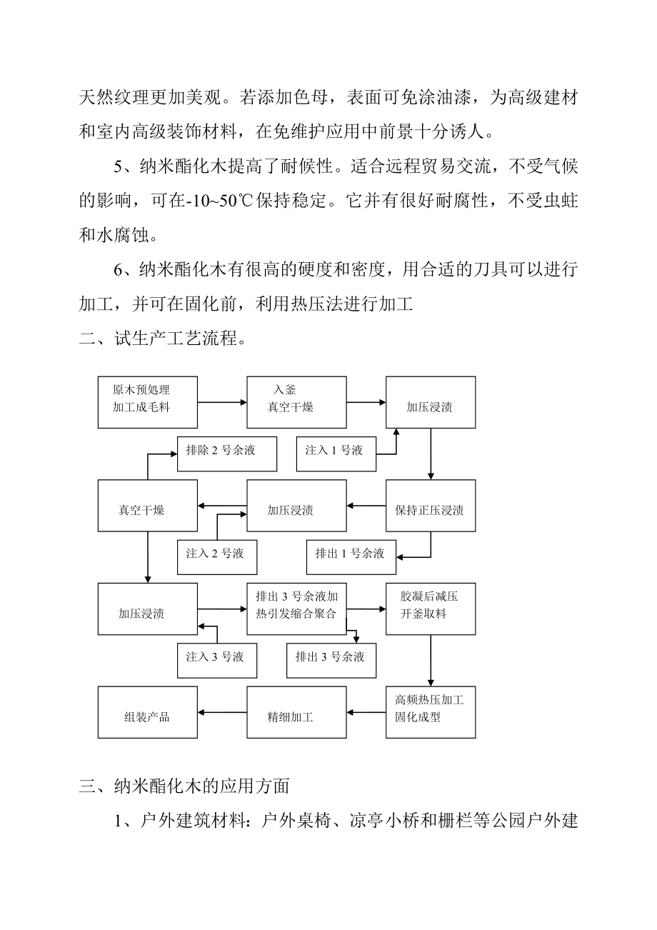 酯化木复合材料试生产可行性报告.doc_第2页