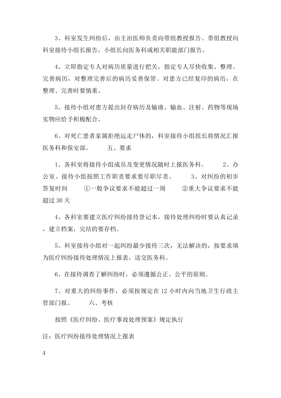 医疗纠纷及投诉接待处理程序及制度(1).docx_第3页