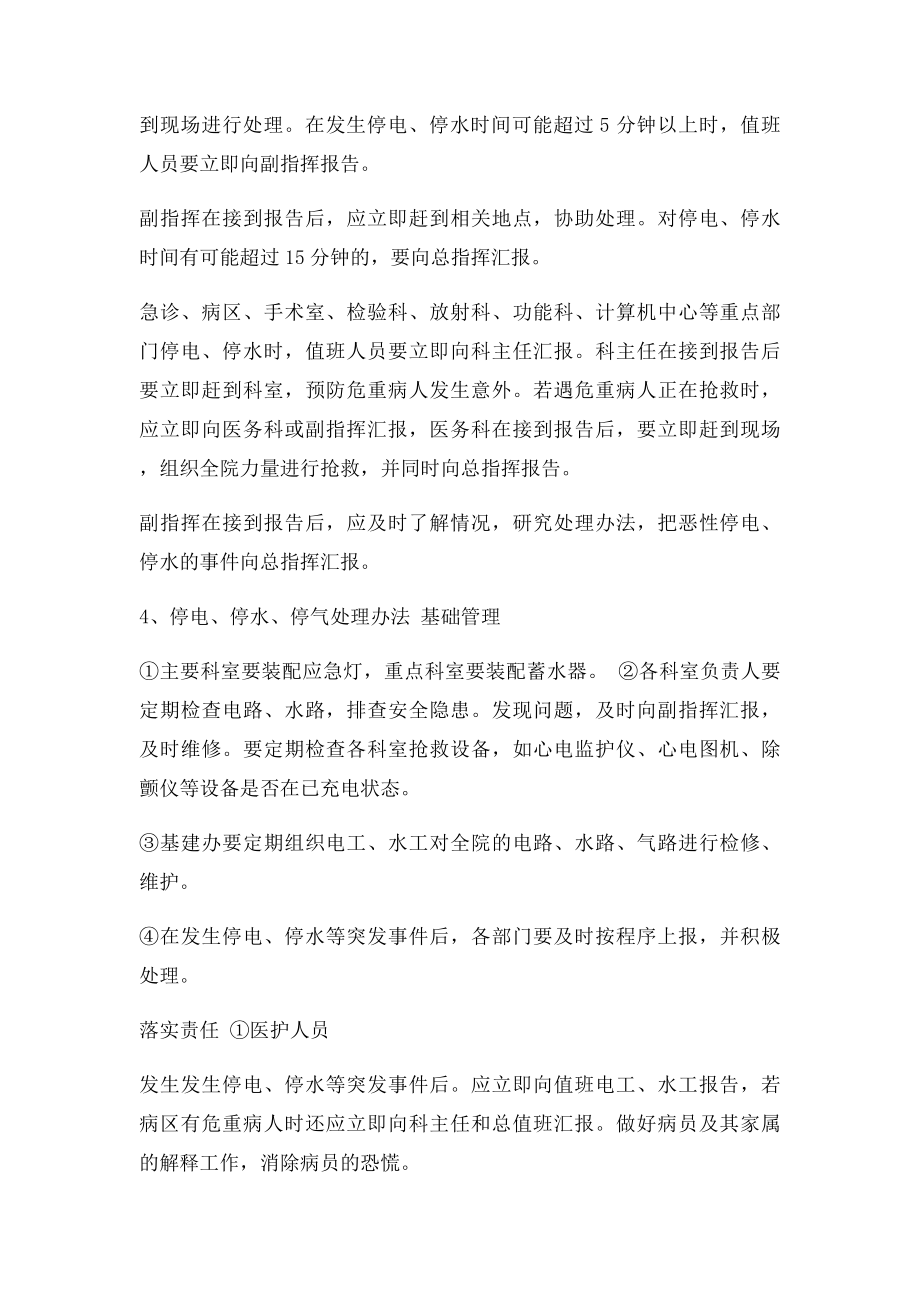 医院停水停气停电应急预案.docx_第2页