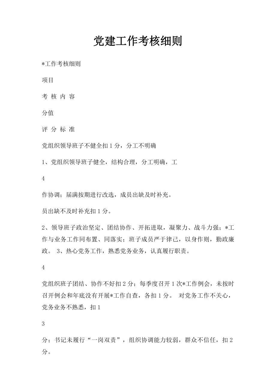 党建工作考核细则.docx_第1页