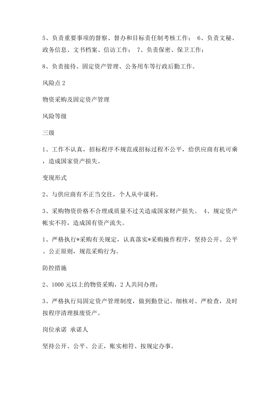 县级国土资源局岗位廉政风险防控承诺表25.docx_第3页