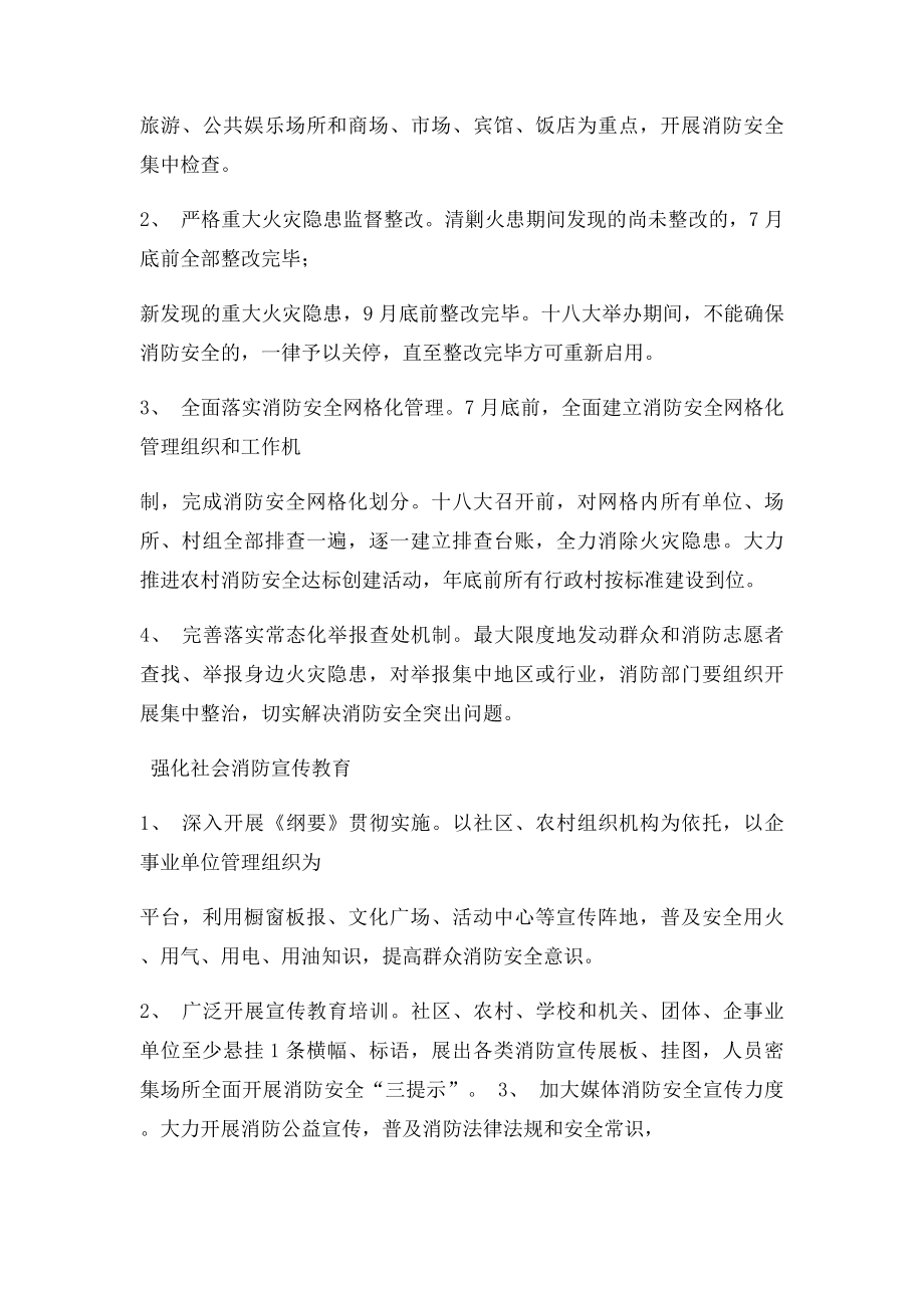 党的十大消防安全保卫战工作方案.docx_第2页