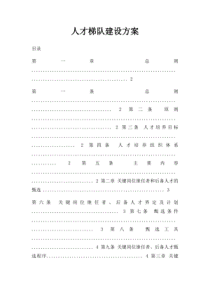 人才梯队建设方案.docx