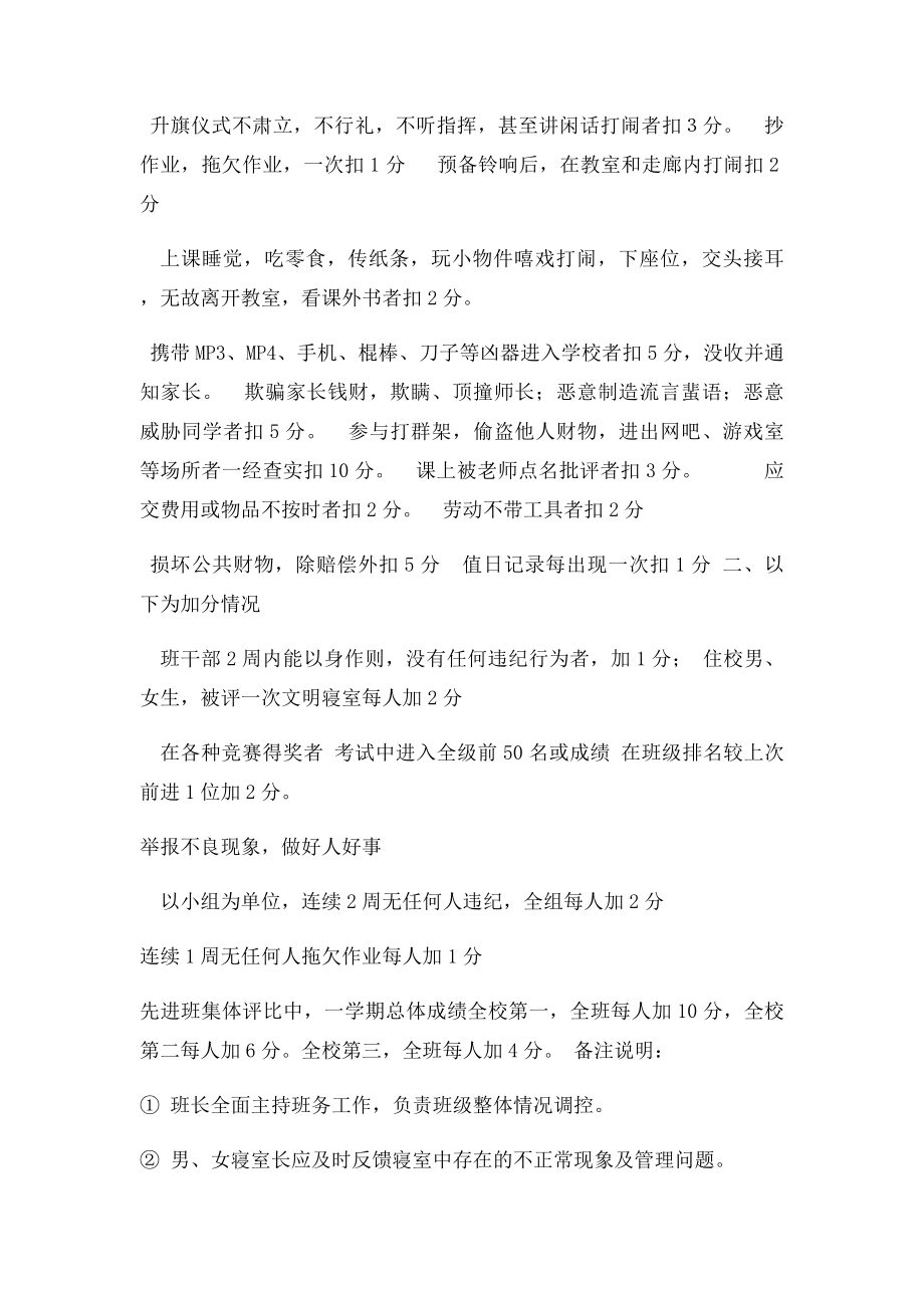 六年级一班班级管理制度.docx_第2页