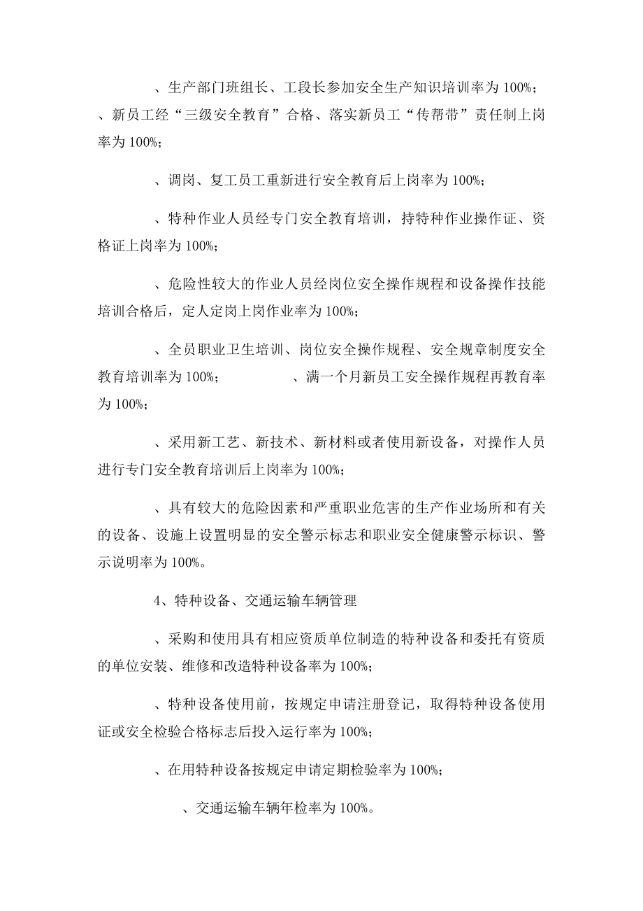 企业安全生产方针与目管理措施.docx_第2页