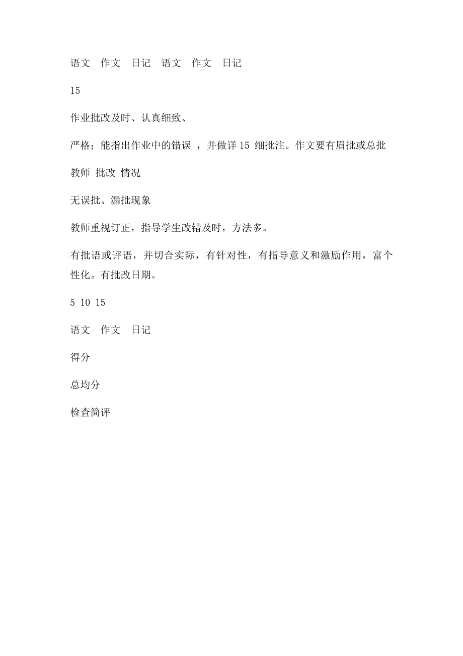 作业检查评价表.docx_第2页