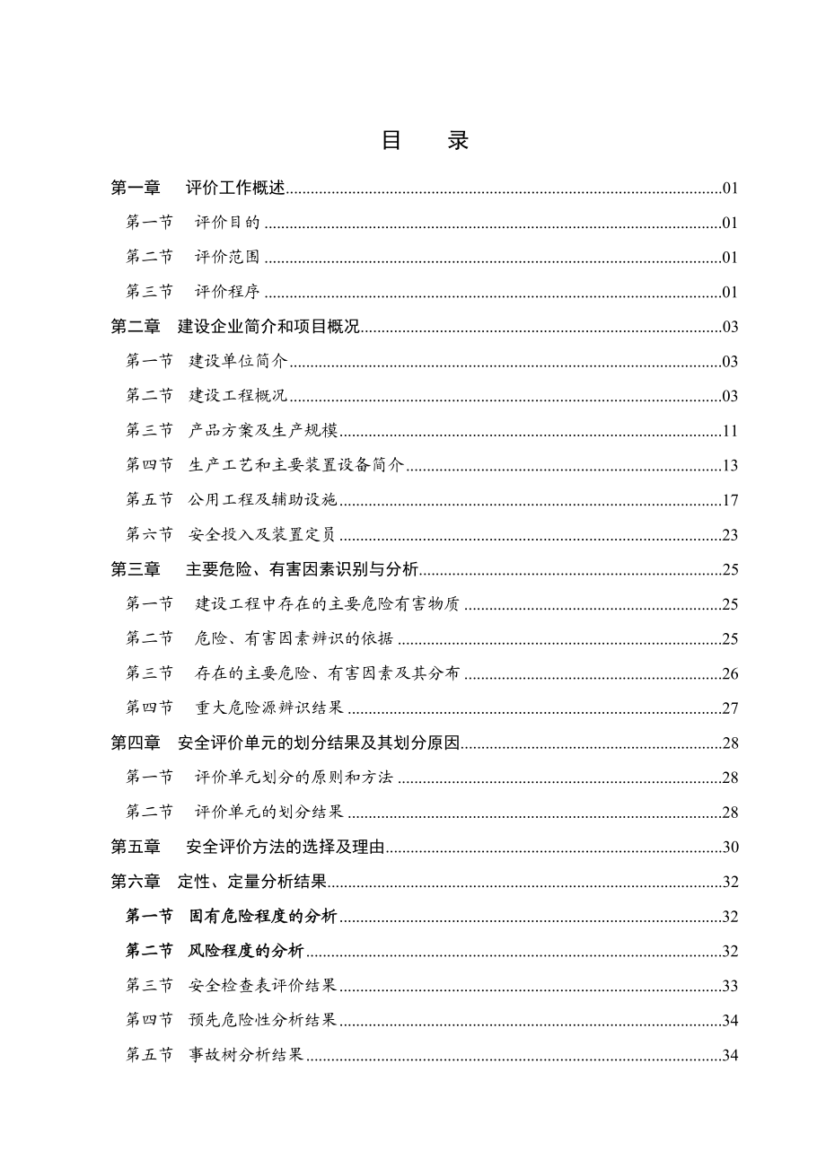 整体搬迁项目设立安全评价报告.doc_第1页