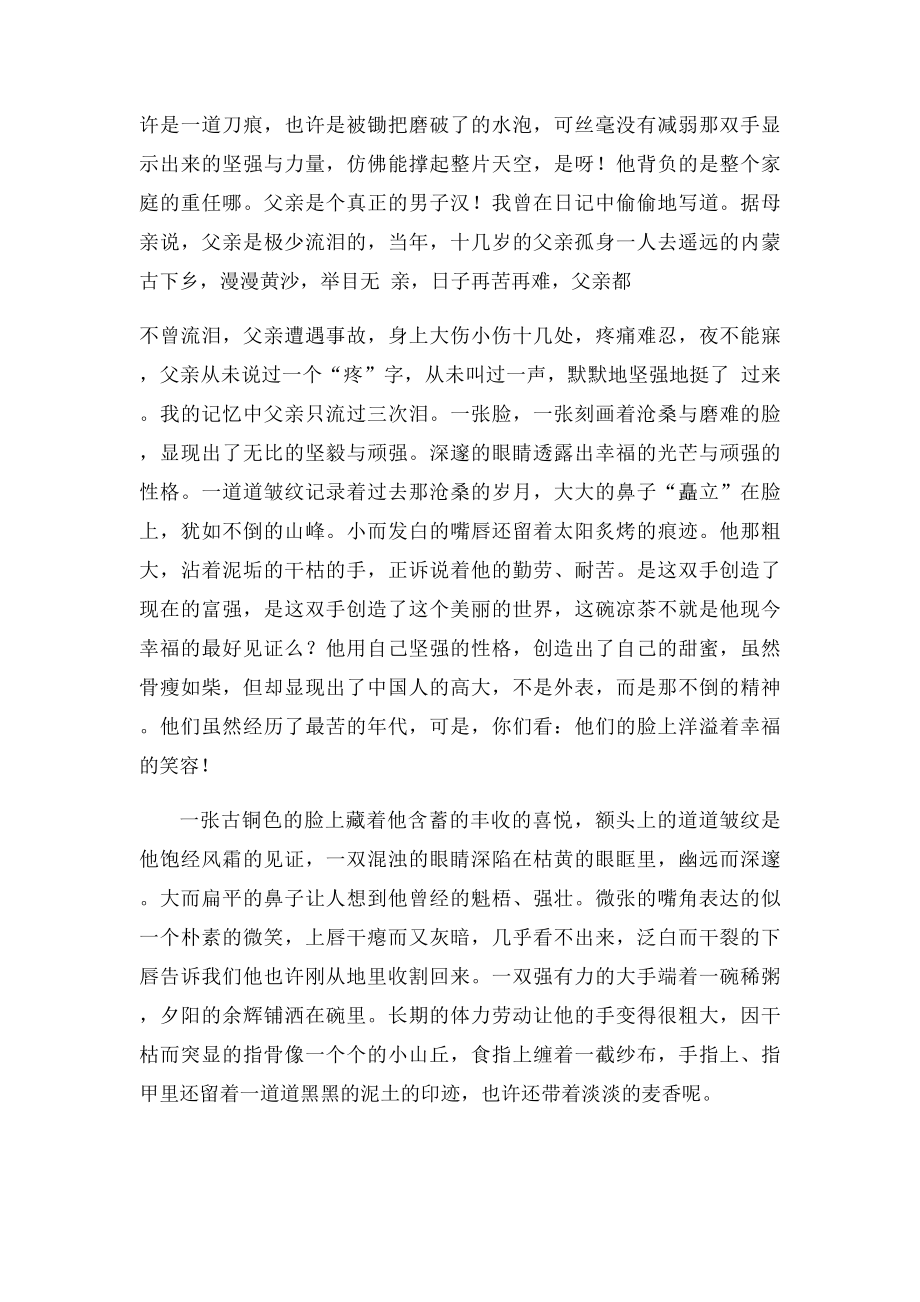 关于父亲节的优美句子.docx_第3页