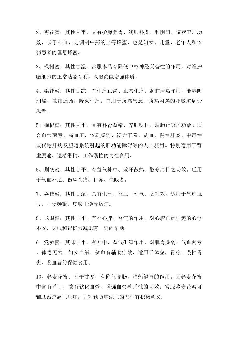 什么蜂蜜最好 这4类人千万不能吃蜂蜜.docx_第2页