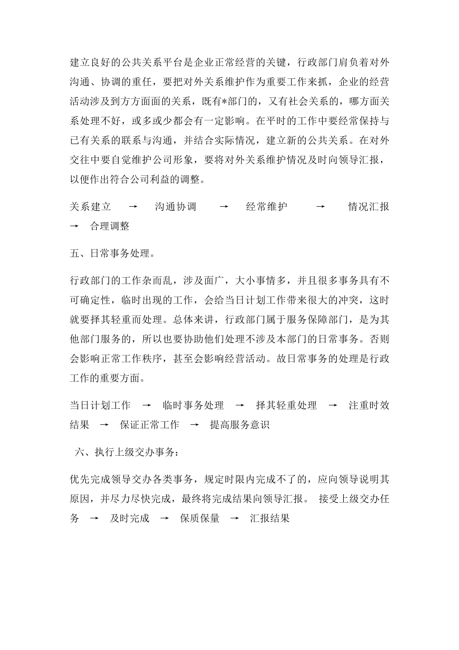 办公室行政日常工作流程.docx_第2页