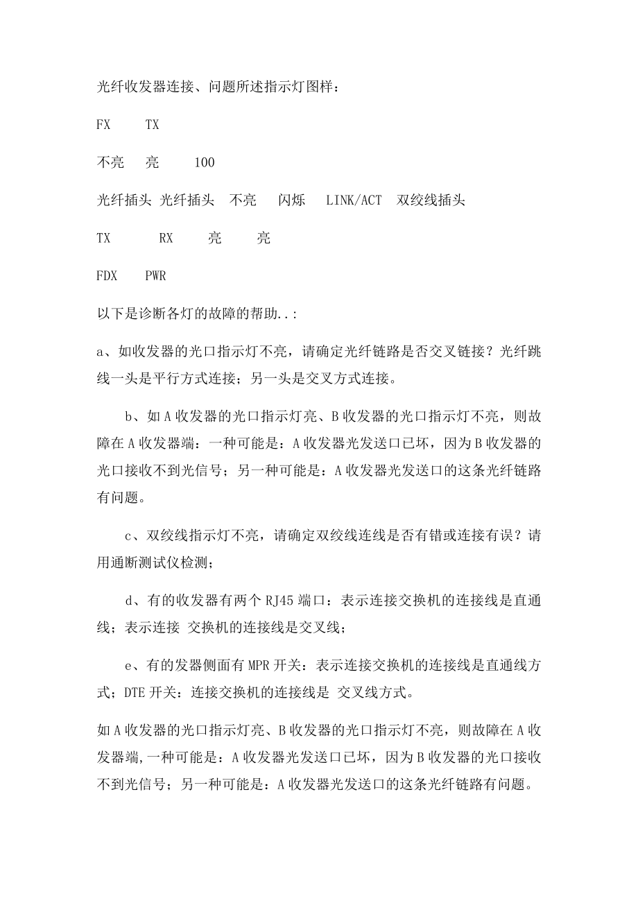 光纤转换器指示灯意义.docx_第2页