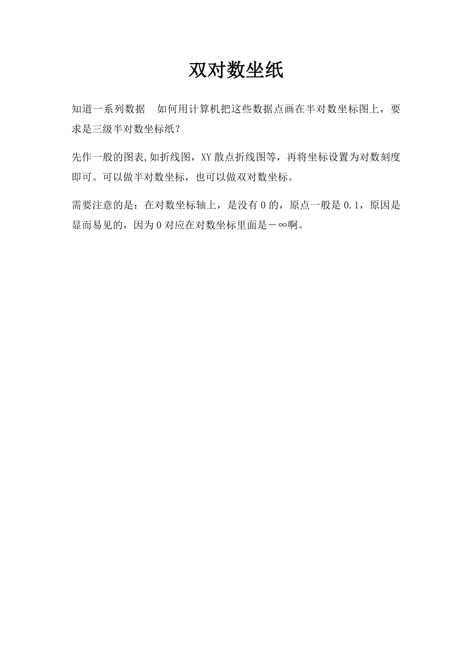 双对数坐纸.docx_第1页