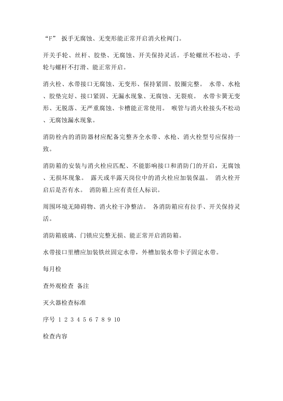 卫生院每月消防设施检查记录表.docx_第3页