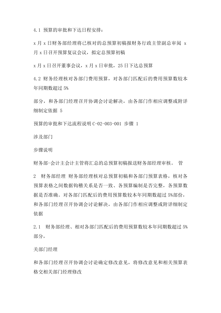 公司预算的审批和下达.docx_第2页