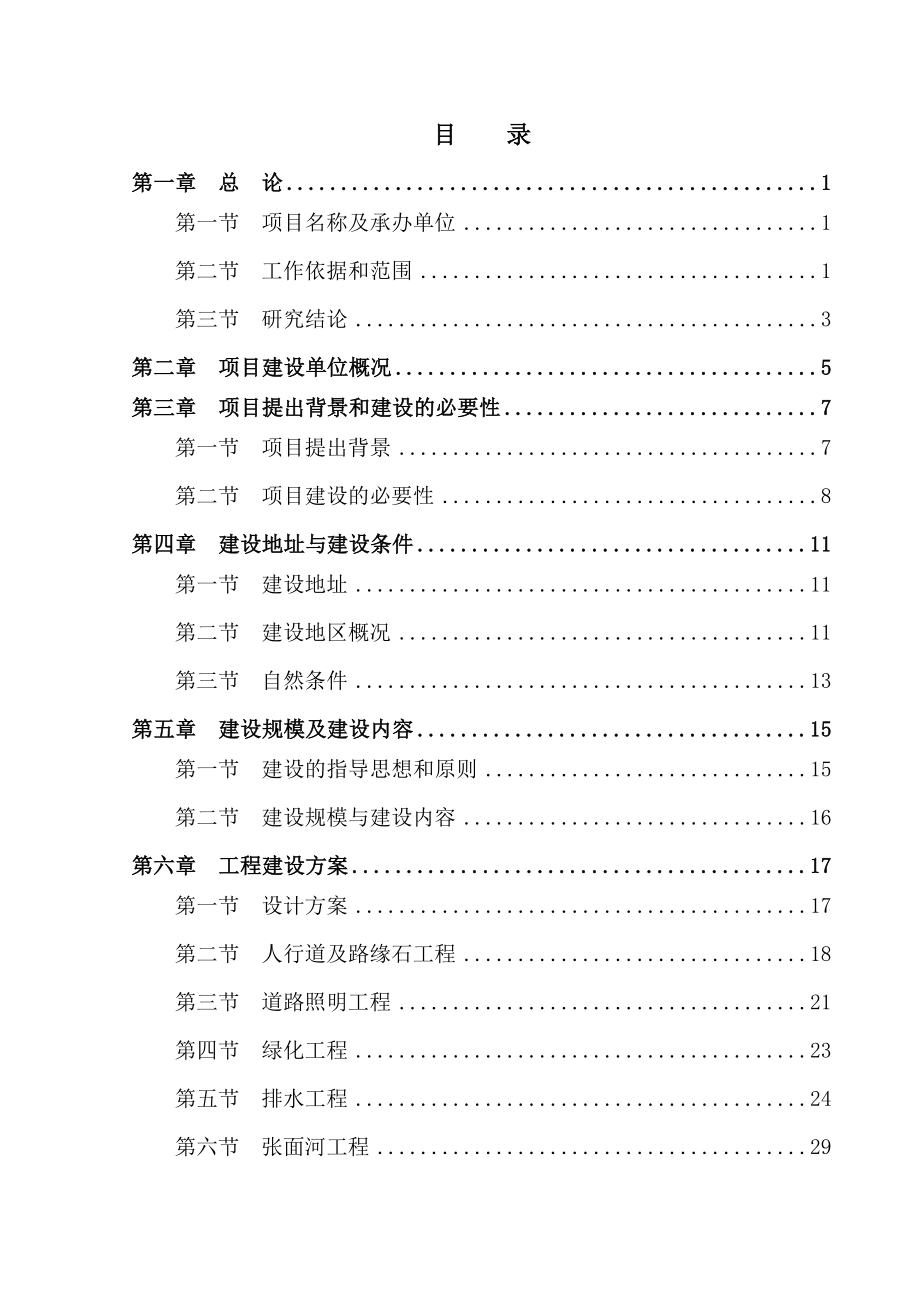 街综合改造工程项目可行性研究报告.doc_第2页