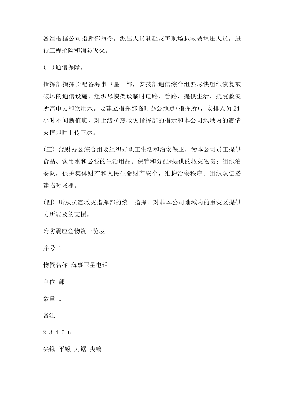 公司地震应急预案(1).docx_第3页