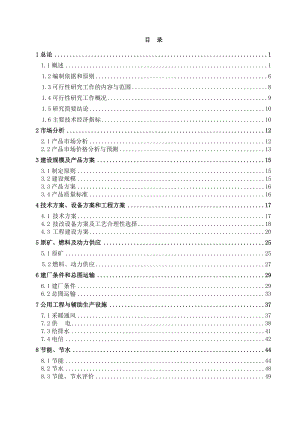 xx有限责任公司产10万吨高岭土矿技改项目可行性研究报告.doc