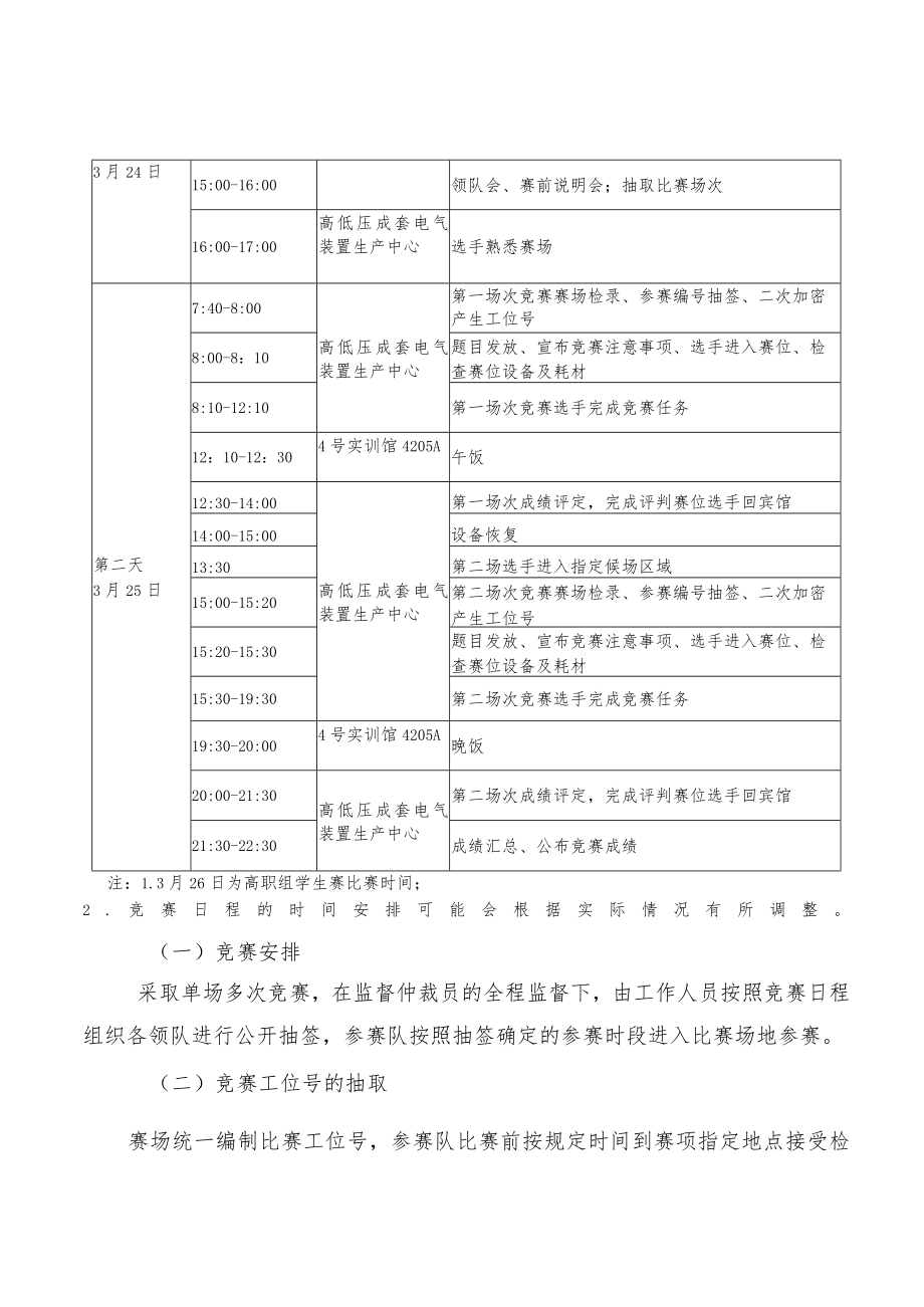 现代电气控制系统安装与调试赛项（教师组）竞赛方案-2023年河南省高等职业教育技能大赛竞赛方案.docx_第3页